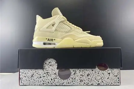 Efficient 5606 Off-White x Air Jordan 4 “Sail”- CV9388-100 