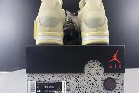 Efficient 5606 Off-White x Air Jordan 4 “Sail”- CV9388-100 