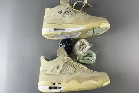 Efficient 5606 Off-White x Air Jordan 4 “Sail”- CV9388-100 
