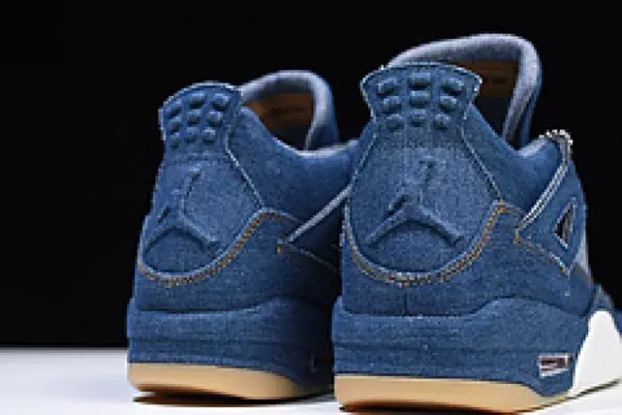 Efficient 8782 Levi's x Nike  Air Jordan 4 Denim AO2571-401 