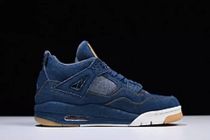 Efficient 8782 Levi's x Nike  Air Jordan 4 Denim AO2571-401 