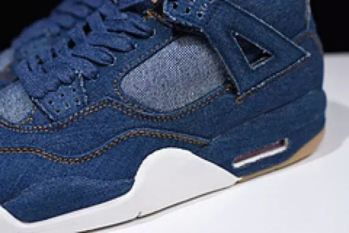 Efficient 8782 Levi's x Nike  Air Jordan 4 Denim AO2571-401 