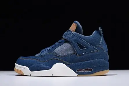 Efficient 8782 Levi's x Nike  Air Jordan 4 Denim AO2571-401 