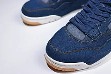 Efficient 8782 Levi's x Nike  Air Jordan 4 Denim AO2571-401 