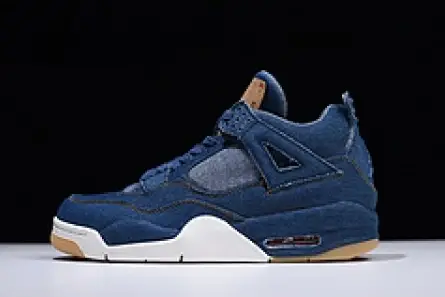 Efficient 8782 Levi's x Nike  Air Jordan 4 Denim AO2571-401 