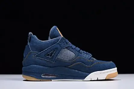 Efficient 8782 Levi's x Nike  Air Jordan 4 Denim AO2571-401 