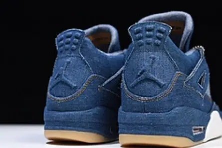 Efficient 8782 Levi's x Nike  Air Jordan 4 Denim AO2571-401 
