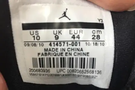 Efficient 8991 JORDAN 13 RETRO PLAYOFFS (2011) - 414571-001 