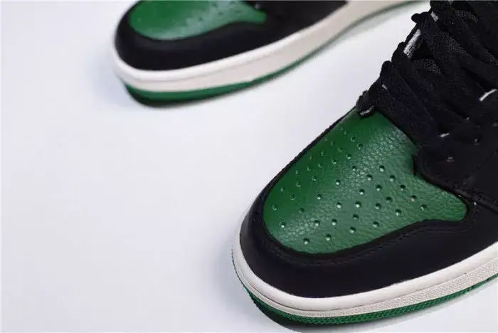 Elegant 1167 Air Jordan 1 High OG NRG Pine Green Sail-Black 555088-302 