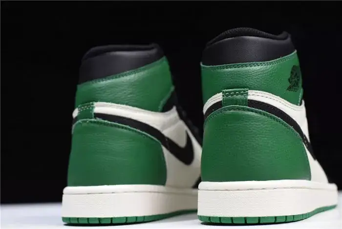 Elegant 1167 Air Jordan 1 High OG NRG Pine Green Sail-Black 555088-302 