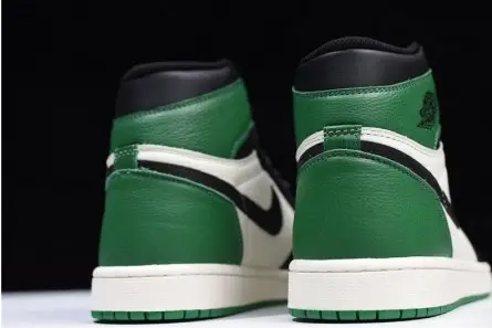 Elegant 1167 Air Jordan 1 High OG NRG Pine Green Sail-Black 555088-302 