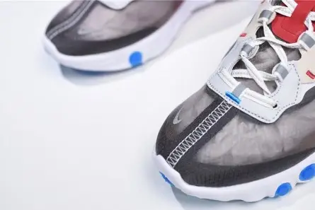Elegant 1908 Nike React Element 87 Dark Grey AQ1090-003 