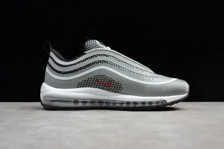 Elegant 4636 NIKE AIR MAX 97 ULTRA 17 SILVER RED 918356-003 