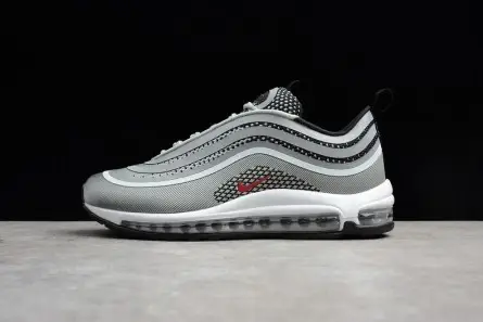 Elegant 4636 NIKE AIR MAX 97 ULTRA 17 SILVER RED 918356-003 