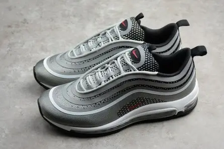Elegant 4636 NIKE AIR MAX 97 ULTRA 17 SILVER RED 918356-003 