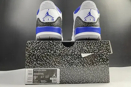 Elegant 5029 Air Jordan Retro 3 Racer Blue CT8532-145 