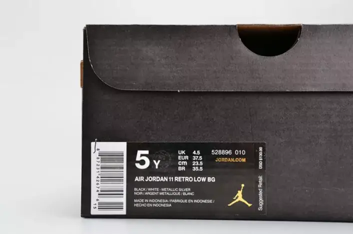 EyeCatching 2506 AIR JORDAN 11 RETRO LOW BG (GS) "BARON"  womens  528896-010 