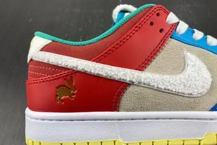 EyeCatching 4274 Nike Dunk Low Retro PRM Year of the Rabbit Blue Orange Cream  FD4203-111 