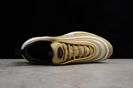 EyeCatching 5176 nike mens AIR MAX 97 ULTRA ’17 OG "METALLIC GOLD" 918356-700 