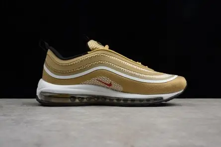 EyeCatching 5176 nike mens AIR MAX 97 ULTRA ’17 OG "METALLIC GOLD" 918356-700 