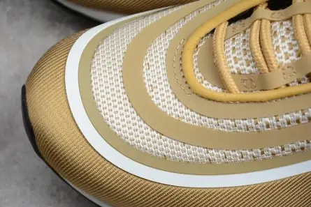 EyeCatching 5176 nike mens AIR MAX 97 ULTRA ’17 OG "METALLIC GOLD" 918356-700 