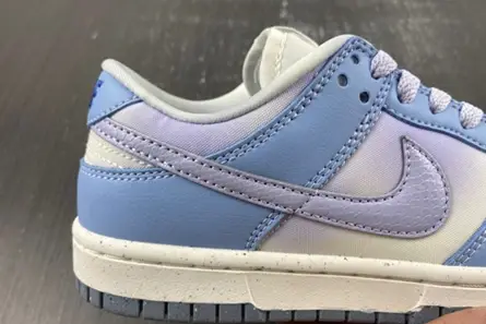 EyeCatching 865 Nike Dunk Low Blue Airbrush Canvas (Women's)  FN0323-400 