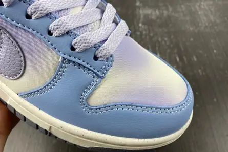 EyeCatching 865 Nike Dunk Low Blue Airbrush Canvas (Women's)  FN0323-400 
