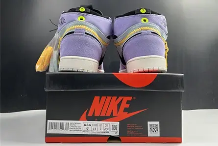 EyeCatching 9939 Air Jordan 1 High Switch Purple Pulse CW6576-500 