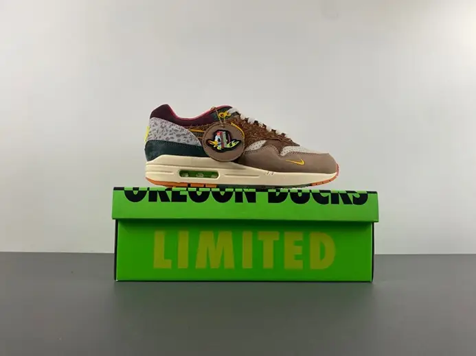 Fashionable 3106 Nike Air Max 1 '87 Luxe University of Oregon PE HQ2639-100 