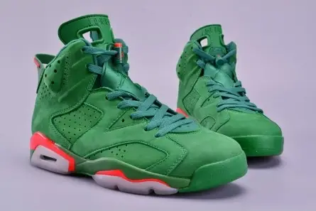 Fashionable 3803 Jordan 6 Retro Gatorade Green AJ5986-335 