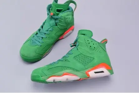 Fashionable 3803 Jordan 6 Retro Gatorade Green AJ5986-335 