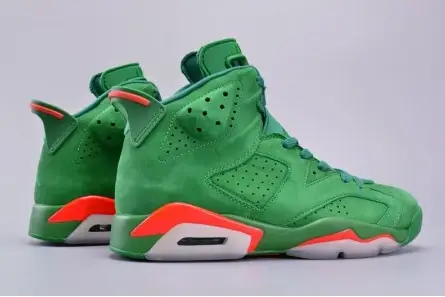 Fashionable 3803 Jordan 6 Retro Gatorade Green AJ5986-335 