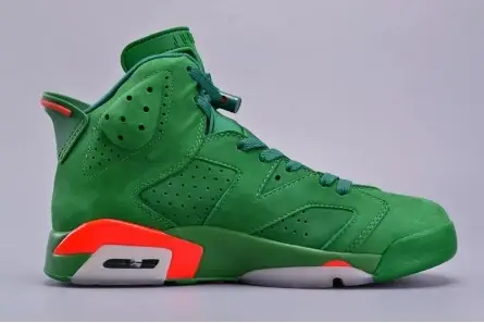 Fashionable 3803 Jordan 6 Retro Gatorade Green AJ5986-335 