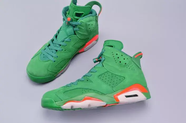 Fashionable 3803 Jordan 6 Retro Gatorade Green AJ5986-335 