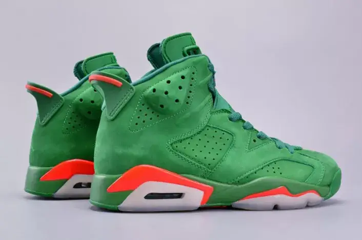 Fashionable 3803 Jordan 6 Retro Gatorade Green AJ5986-335 