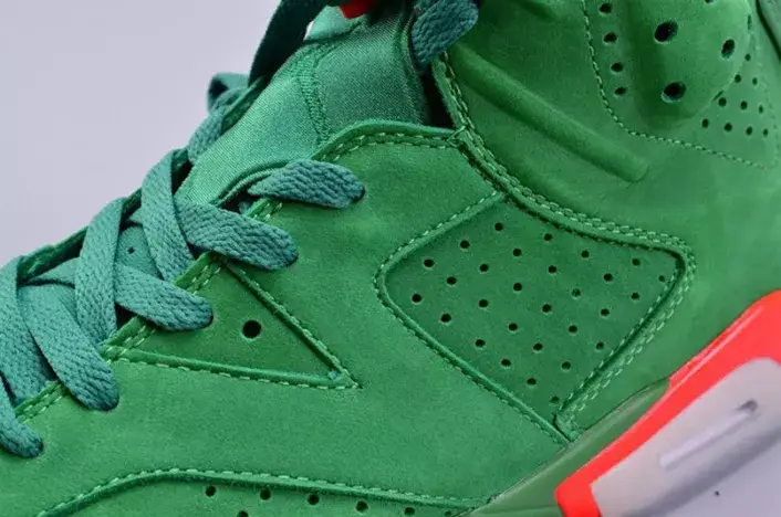Fashionable 3803 Jordan 6 Retro Gatorade Green AJ5986-335 