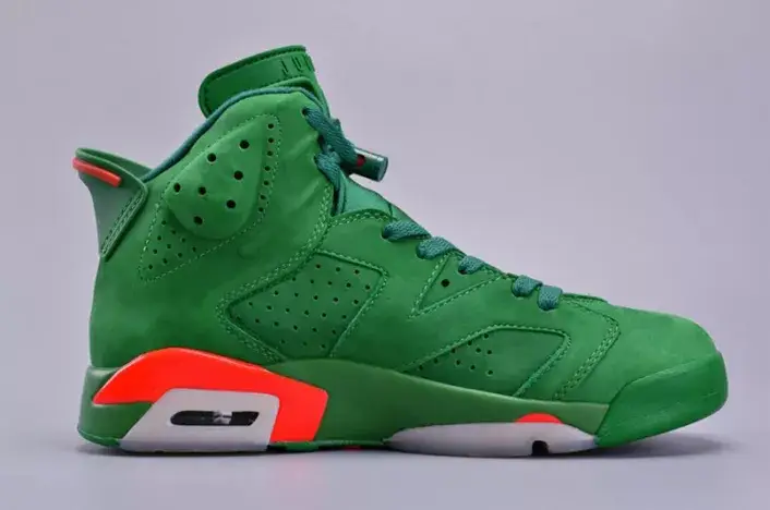 Fashionable 3803 Jordan 6 Retro Gatorade Green AJ5986-335 