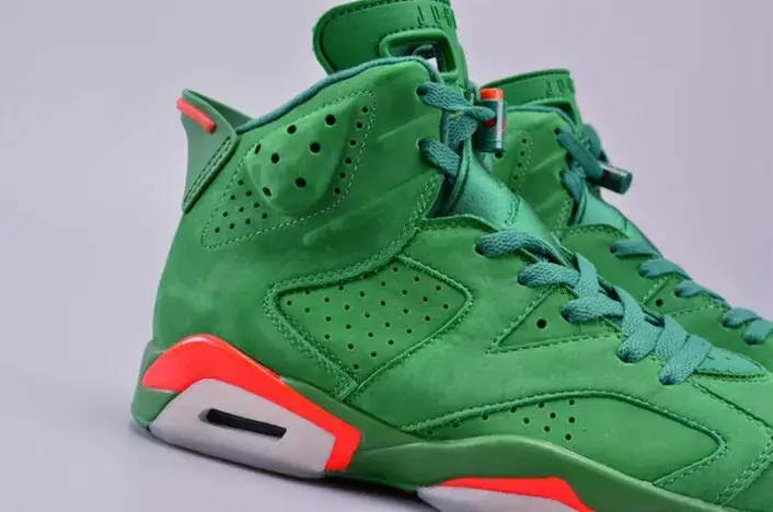 Fashionable 3803 Jordan 6 Retro Gatorade Green AJ5986-335 