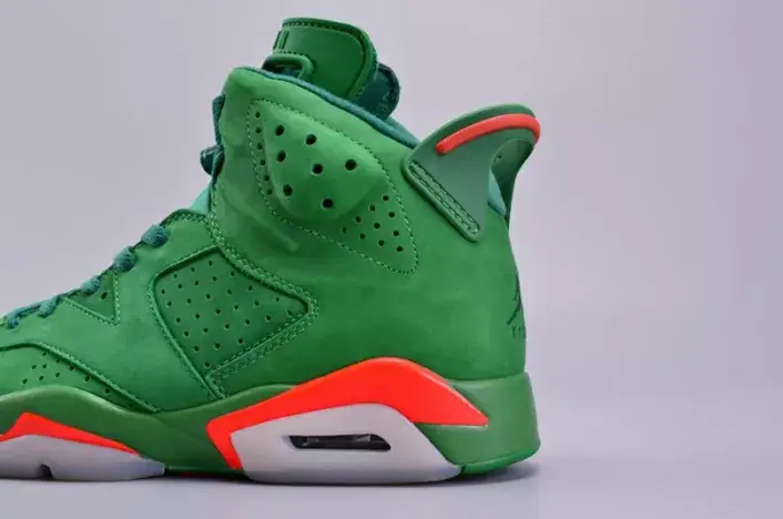 Fashionable 3803 Jordan 6 Retro Gatorade Green AJ5986-335 