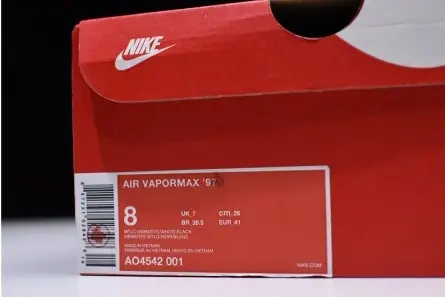 Fashionable 5482 Nike Air VaporMax 97 Black Reflect AO4542-001 