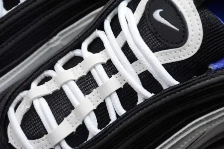Fashionable 5492 NIKE mens  Air Max 97 White Black-Persin Violet  921522-102 