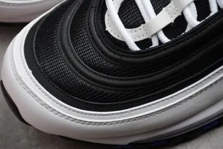 Fashionable 5492 NIKE mens  Air Max 97 White Black-Persin Violet  921522-102 