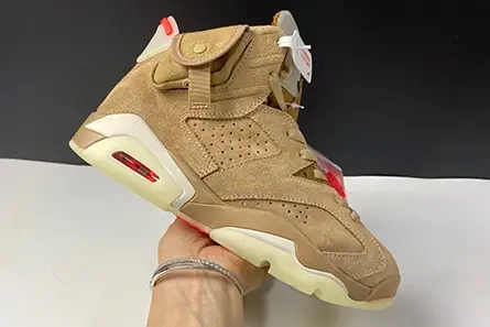 Fashionable 9018 Jordan 6 Retro Travis Scott British Khaki DH0690-200 