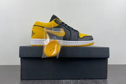 Flexible 3623 Air Jordan 1 Low “ Yellow Ochre” 553558-072 