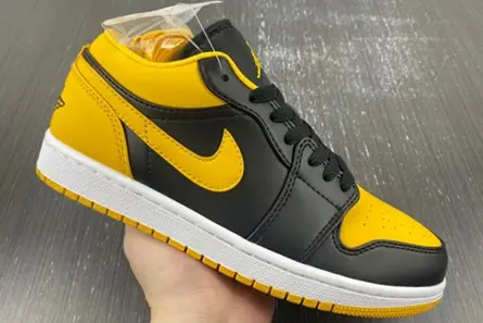 Flexible 3623 Air Jordan 1 Low “ Yellow Ochre” 553558-072 