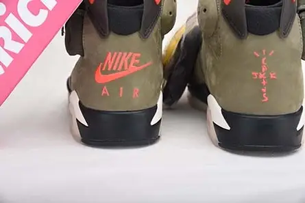 Flexible 4740 TRAVIS SCOTT AIR JORDAN 6 MEDIUM OLIVE - CN1084-200 