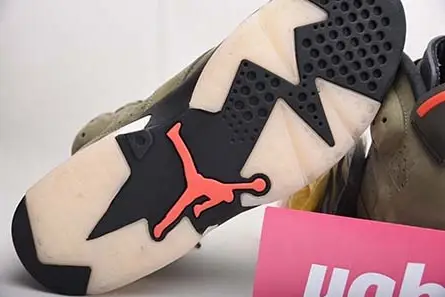 Flexible 4740 TRAVIS SCOTT AIR JORDAN 6 MEDIUM OLIVE - CN1084-200  DAE1252