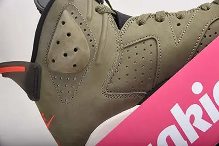 Flexible 4740 TRAVIS SCOTT AIR JORDAN 6 MEDIUM OLIVE - CN1084-200  DAE1252