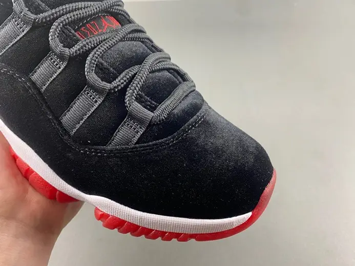 Flexible 7559 Air Jordan 11 WMNS “Bred Velvet” DB5457-061 
