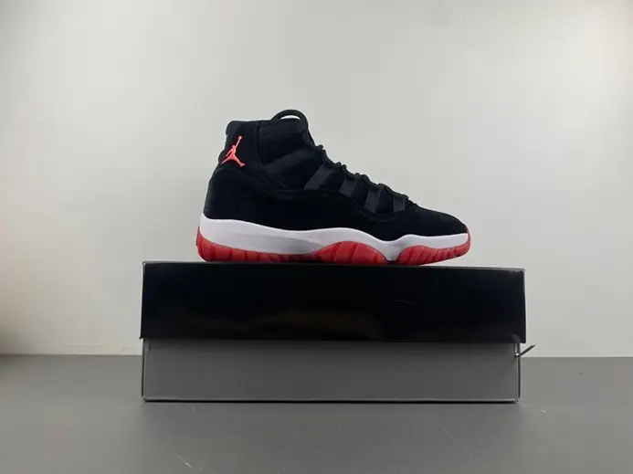 Flexible 7559 Air Jordan 11 WMNS “Bred Velvet” DB5457-061  DDBAD1529